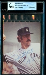 Jim Catfish Hunter Signed Photo (New York Yankees)